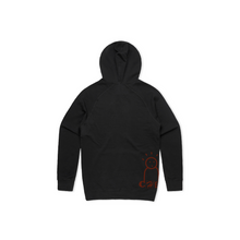 Load image into Gallery viewer, Black &amp; Hazelnut Red CHEF Hoodie